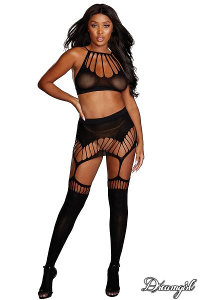 PROMO40-DG0356 - 2PC Garter Set
