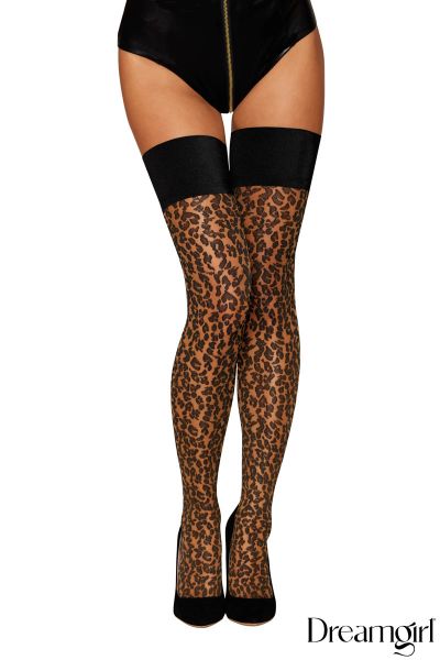 DG0533 - Leopard Stay Ups