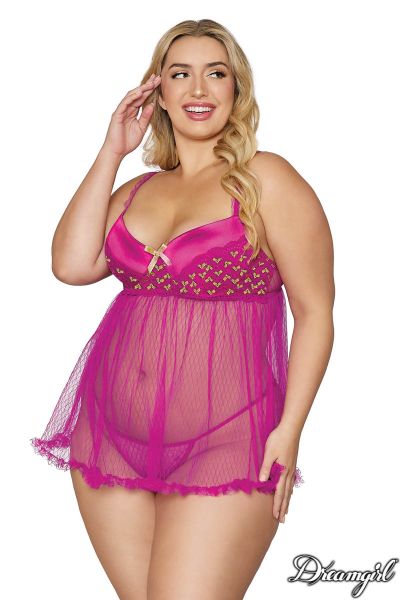 PROMO25-DG12656X - Heart Babydoll