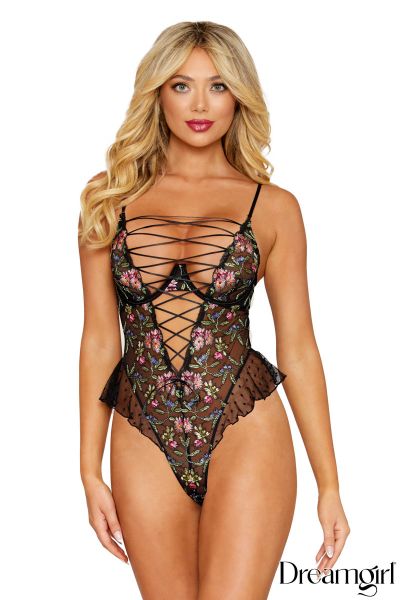DG13643 - Floral Dot Teddy