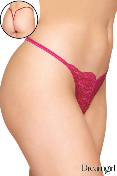 DG1497 - Rhinestone Open G-String