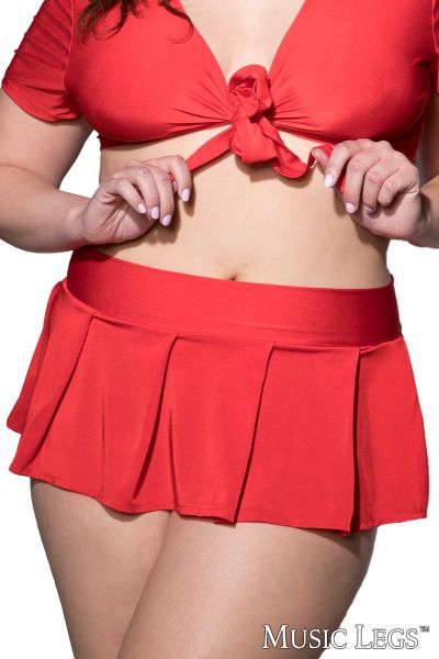 ML25075Q - Pleated Skirt