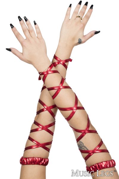 ML34007 - Wet Look Arm Wraps