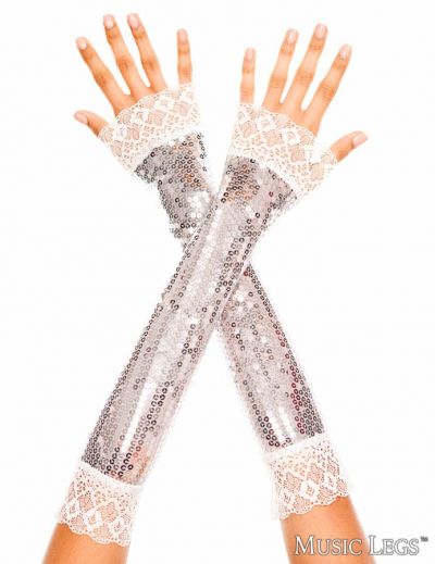 ML406 - SEQUINED GLOVES