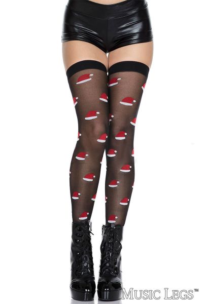 ML4161 - Santa Hat Thigh Hi