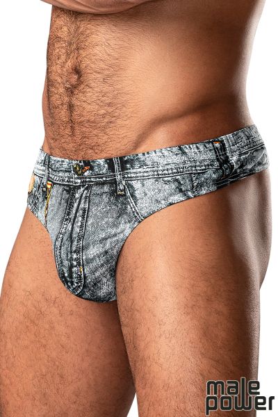 MP440-286 - Dirty Denim Thong