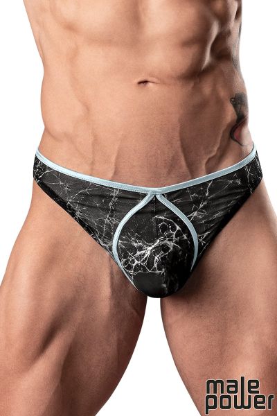 MP461-290 - Marble Mesh Thong