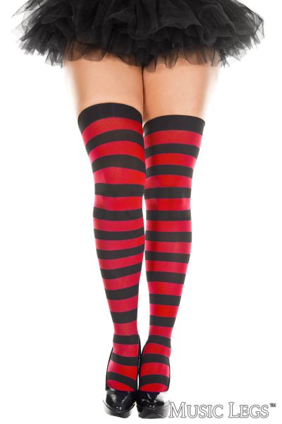 ML4701Q - Striped Thigh Hi