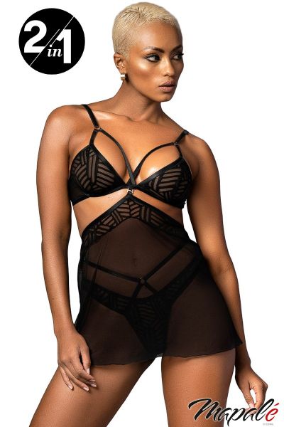 PROMO50-MA7376 - 3PC Babydoll Set