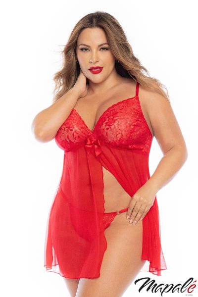 PROMO30-MA7501X - Mesh Babydoll
