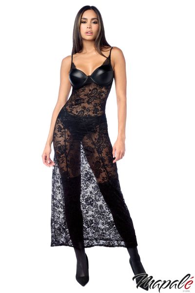 MA7616 - 2PC Lace Gown