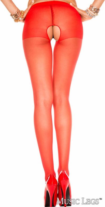 ML800 - Sheer Open Pantyhose