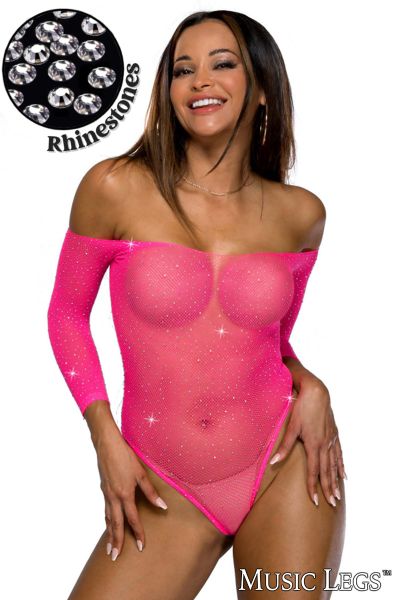 ML80106 - Rhinestone Net Teddy