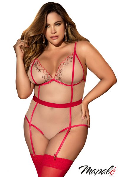 PROMO40-MA8650X - Heart Garter Teddy