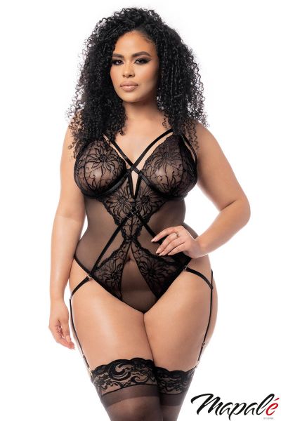 PROMO40-MA8754X - Strappy Garter Teddy