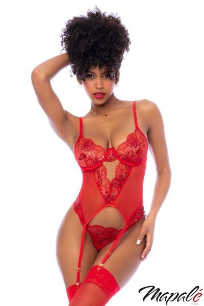 MA8896 - Sequin Lace Bustier