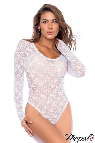 MA8917 - Floral Lace Teddy
