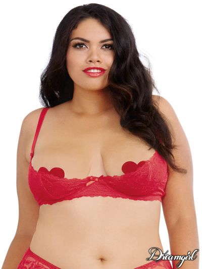 PROMO25-DG9386X - Open Lace Bra