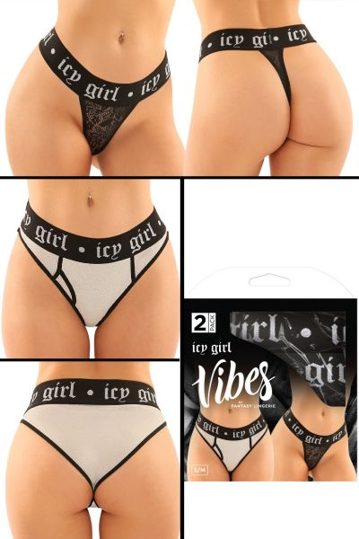 PROMO50-FAAF2PK1 - 2PC "Icy Girl" Panty Pack