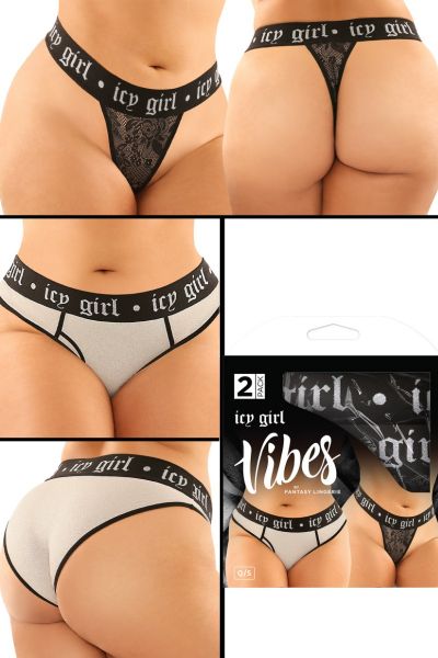 PROMO50-FAAF2PK1X - 2PC "Icy Girl" Panty Pack