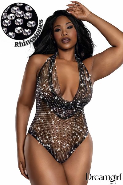 DG13928X - Rhinestone Teddy