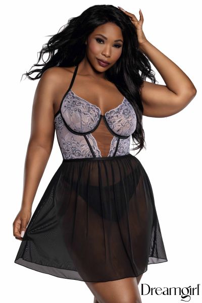 DG14126X - Lace Babydoll
