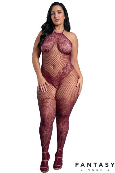 FASF1012X - Lace Bodystocking