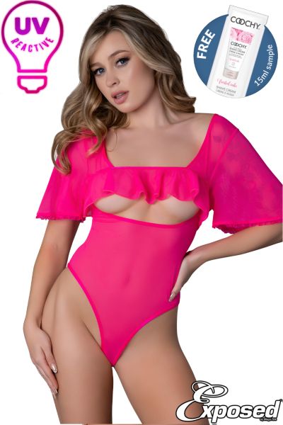 EXM364 – Wide Sleeve Teddy & GIFT