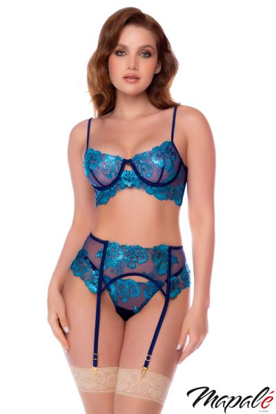 MA80041 - Floral Lace 3PC