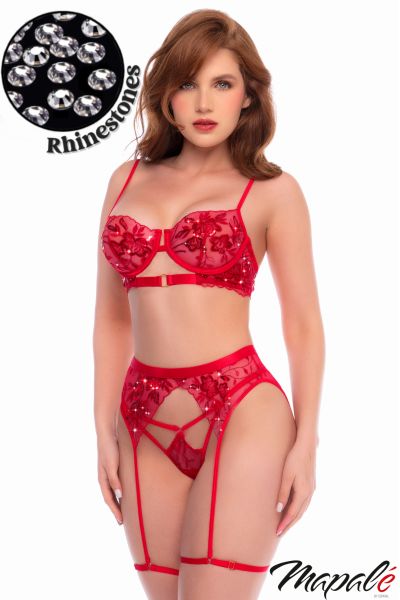 MA80053 - Sequin Lace 3PC