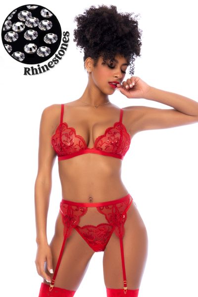MA8893 - Sequin Lace 3PC