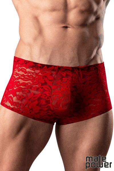 MP145-162 - Stretch Lace Mini Short