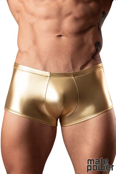 MP153-070 - Wet Look Mini Short