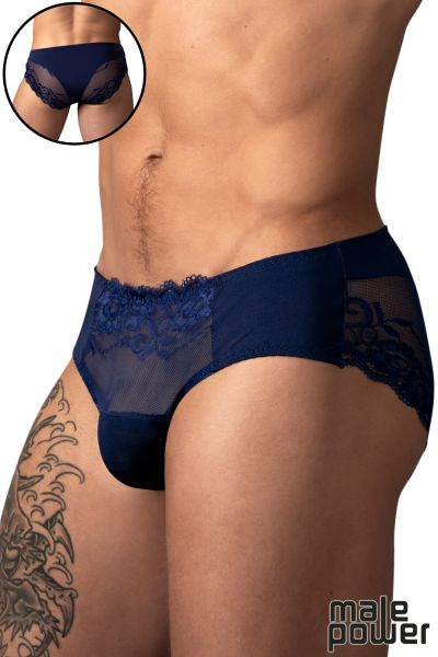 MP492-280 - Sassy Lace Bikini Solid Pouch