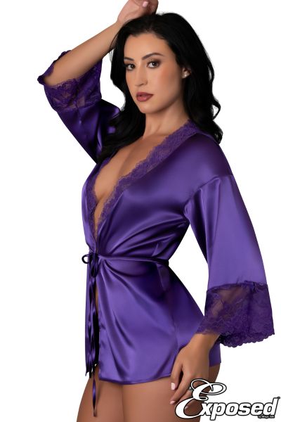 EXM423 - Silky Robe