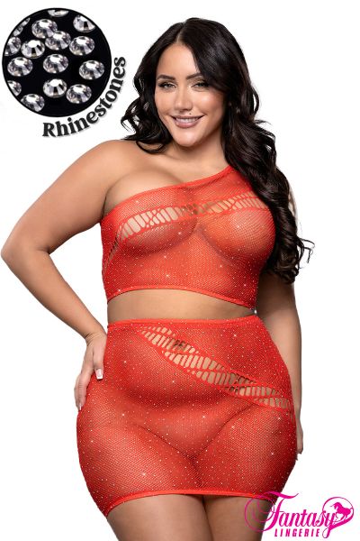 FAV811X - Rhinestone 2PC