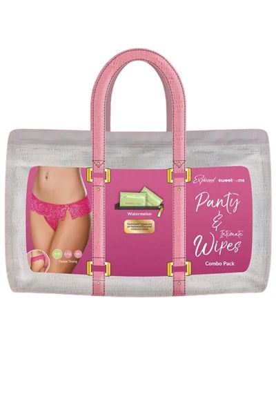 EXW426X – UV Lace Thong & Wipes