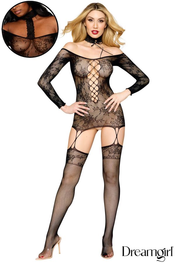 DG0318 - Reversible Garter Dress