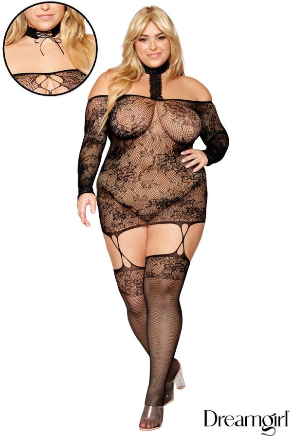 DG0318 - Reversible Garter Dress