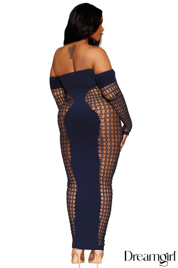 DG0486X - Opaque Chain Gown