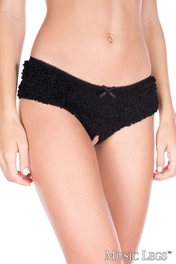 ML10017 - Ruffle Mesh Panty