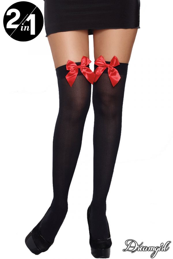 DG10342 - 2 x Bow Top Stockings