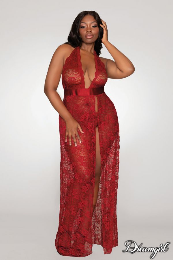 DG10460X - Lace Gown