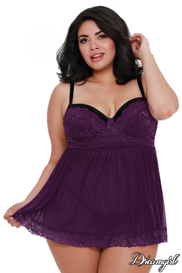 DG11020X - Push Up Babydoll