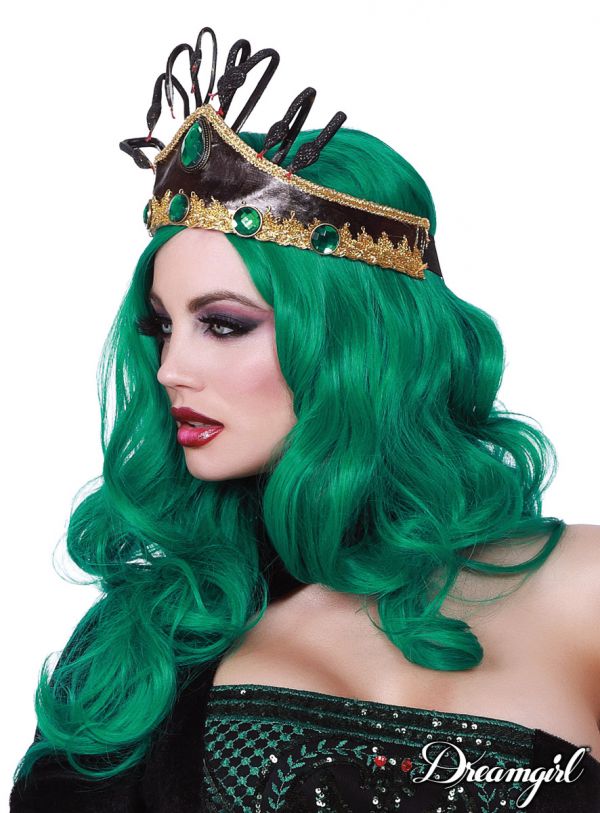 DW11342 - Long Wavy Teal Wig