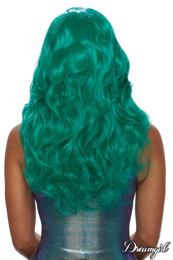 DW11342 - Long Wavy Teal Wig