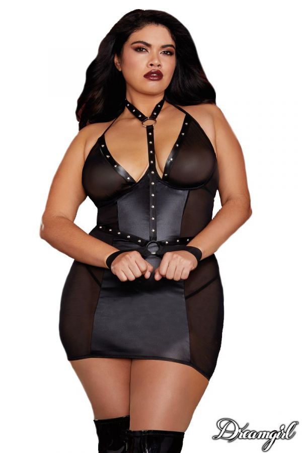 PROMO20-DG12222X – Studded Fetish 2PC