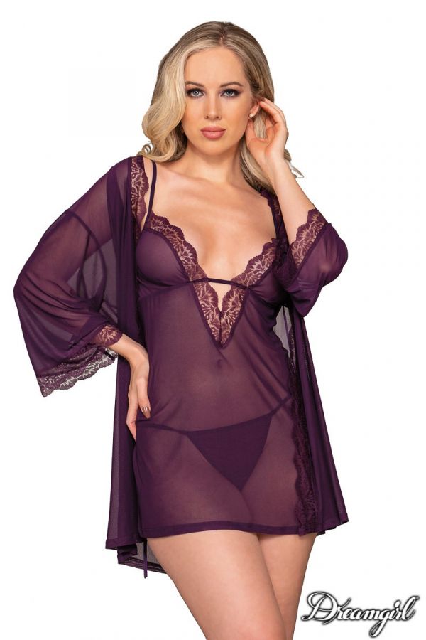 DG12239 - Sheer Robe set