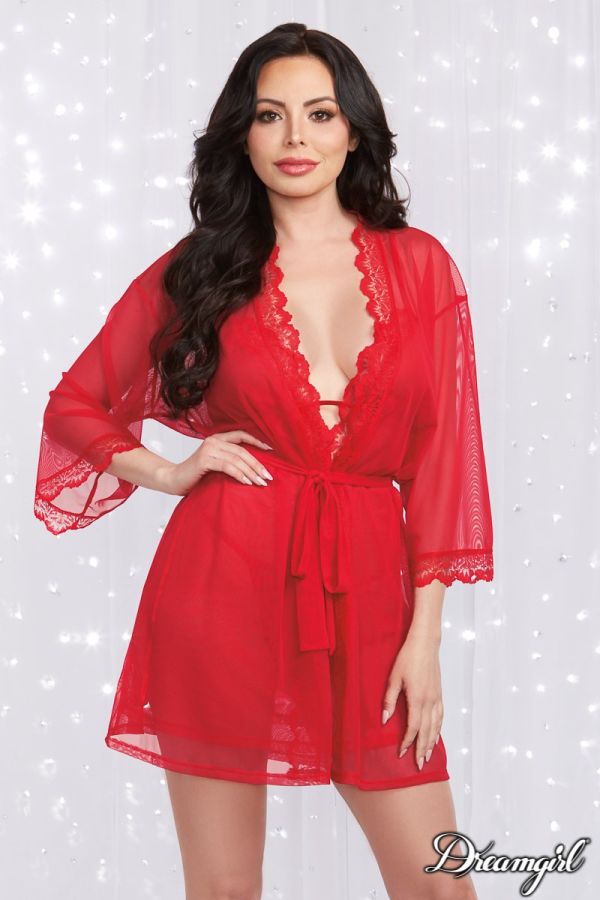 DG12239 - Sheer Robe set