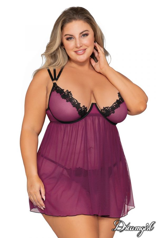 DG12264X – Venice Lace Babydoll